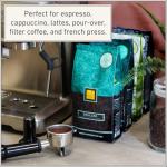 Filicori Zecchini Italian Espresso Beans – Whole Bean Coffee Medium Roast Arabica & Robusta Blend – Low Acidity, Slow Roasted – Kavè 2.2lb Bag
