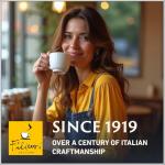 Filicori Zecchini Italian Espresso Beans – Whole Bean Coffee Medium Roast Arabica & Robusta Blend – Low Acidity, Slow Roasted – Kavè 2.2lb Bag