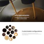 Dr. Coffee C11L Automatic Espresso Machine in Black