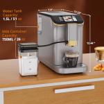 Garvee Automatic Espresso Machine with Milk Frother