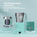 Maestri House 21OZ Milk Frother and Steamer