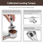 51mm Espresso Tamper Kit with Essential Tools