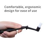 watchget Coffee Machine Cleaning Set,1Piece Coffee Machine Brush with Spoon and 1 Piece 58mm Stainless Steel Backflush Insert, Metal Blind Filter for Espresso Machine