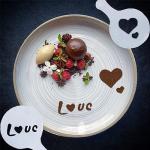 16Pcs Christmas Stencils for Crafts Reusable Coffee Stencils for Latte Art Coffee Decorating Kit Barista Tools Latte Template - Reusable Christmas Cookie Decorating Kit - Cookie Stencil for Cakes