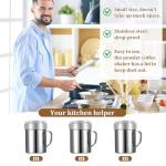 19 Pieces Coffee Decoration Stencils Latte Art Template Coffee Mold Tool with 3 Stainless Steel Shaker and 16 Pieces Stencils Latte Art for Cake Cookie Decorating Oatmeal Cappuccino Hot Chocolate