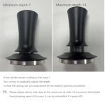 Espresso Accessories Kit 51mm, Coffee Tamper with Spring Loaded Calibration, 316 Stainless WDT Tool with Magnetic Stand and Dosing Funnel Set Fits Espresso Machine Press and 51mm Portafilters