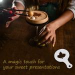 16Pcs Christmas Stencils for Crafts Reusable Coffee Stencils for Latte Art Coffee Decorating Kit Barista Tools Latte Template - Reusable Christmas Cookie Decorating Kit - Cookie Stencil for Cakes