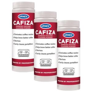 Urnex Cafiza Professional Espresso Machine Cleaning Powder 566 Grams - 3 Pack