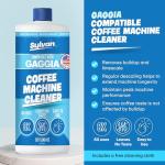 Descaling Solution Compatible with Gaggia | Free Cleaning Cloth | 12 Month Supply | Made in the USA | Descaling Kit for all Gaggia Machines | 32 Oz | Coffee Machine Cleaner for Espresso Makers