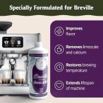 Breville Descaler (10 Uses) Specially Formulated for Your Breville Espresso Machine Made in USA Breville Descaling Solution for Breville 2 Year Supply Carbon Friendly Locally Produced