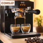 ComSaf Double Walled Espresso Cups 3 oz, Glass Espresso Shot Cup Set of 2, Small Coffee Mugs for Ristretto, Lungo, Machiato, Ideal Gift for Chrismas, Brithday