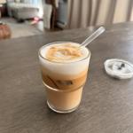 MINGHYZYA 13oz Glass Tumbler with Straw and Lid Sealed, Carry On Reusable Iced Coffee Cups,Thick Wall Glass Coffee Drinking Glassware Cups