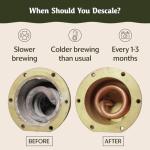 Breville Descaler (10 Uses) Specially Formulated for Your Breville Espresso Machine Made in USA Breville Descaling Solution for Breville 2 Year Supply Carbon Friendly Locally Produced