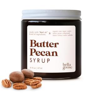 Bella Goose Butter Pecan Coffee Syrup 16oz