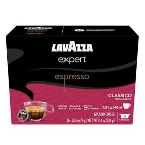 Lavazza Classico Espresso Capsules, Medium Roast (36)