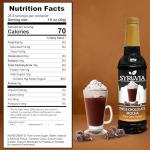 Syruvia Swiss Chocolate Mocha Flavoring Syrup 25.4oz