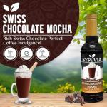 Syruvia Swiss Chocolate Mocha Flavoring Syrup 25.4oz