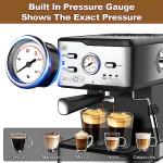 Geek Chef 20 Bar Espresso Machine with Frother