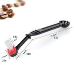 Espresso Machine Cleaning Brush Set with Spoon