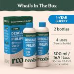 Philips Espresso Machine Descaling Solution - 2 Pack