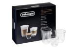 DeLonghi Set of 6 Coffee Glasses