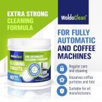 WoldoClean Espresso & Coffee Machine Cleaning Tablets