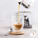 Double Wall Glass Coffee Mugs - Set of 2