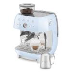 Smeg Retro Semi-Automatic Espresso Machine - Pastel Blue