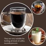 Double Wall Glass Espresso Cups – 4 Pack