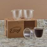 Set of 4 Double-Walled Espresso Cups