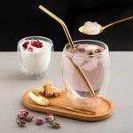 Double Wall Glass Coffee Mugs - Set of 2