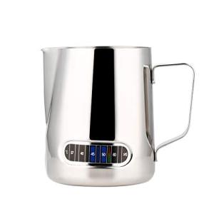 20oz Stainless Steel Milk Frothing Pitcher with Thermometer