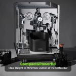 IKAPE Espresso Knock Box for Easy Grounds Disposal