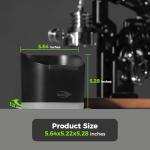 IKAPE Espresso Knock Box for Easy Grounds Disposal