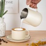Amrules 12oz Milk Frothing Pitcher with Scale