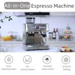 GarveeTech 20 Bar Espresso Machine with Grinder