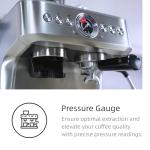 GarveeTech 20 Bar Espresso Machine with Grinder