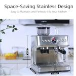 GarveeTech 20 Bar Espresso Machine with Grinder