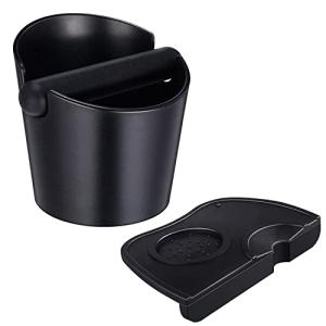 Espresso Knock Box Set with Non-Slip Base