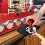 Espresso Knock Box Set with Non-Slip Base