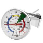 Stainless Steel Milk Thermometer with Clip