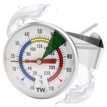 Stainless Steel Milk Thermometer with Clip