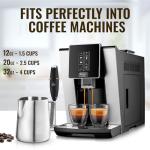 Zulay Stainless Steel Milk Frothing Pitcher with Art Pen