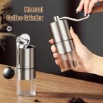 EZLucky Portable Manual Coffee Grinder with Adjustable Settings