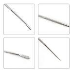 Honbay 4PCS Stainless Steel Coffee Latte Art Pens Tool for for for Cappuccino Latte Espresso Decorating