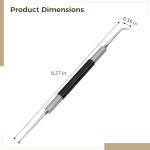 Latte Art Needles 3 Pack - Stainless Steel Tools