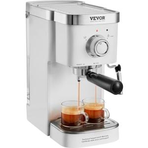 VEVOR Semi-Automatic Espresso Machine with Frother