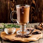 Irish Coffee Glass Mugs Set of 2 7.75 oz