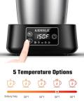 KIDISLE 5-in-1 Milk Frother and Steamer