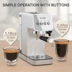 AYCHIRO 20 Bar Espresso Machine with Milk Frother
